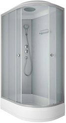 Кабина душевая Niagara Eco E120/80/26L/MT (120х80х215) средний поддон(26см),стекло матовое,4 места