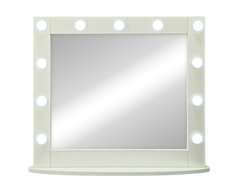 Зеркало Гримерное Led 800х700 11 ламп белый