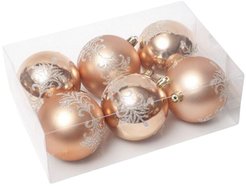 Набор шаров 6шт 8см, шампань, SYQC1-0125287