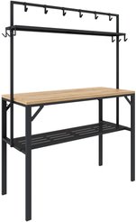 Мини-кухня Mart Overtop 120х50х171см металл чёрный/ЛДСП