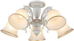 Люстра Cuartel 4645-5 WH+GD, 5xE27/40W (58х58х26мм)