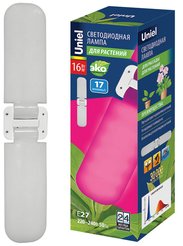 Лампа светодиодная фито красно-синего спектра LED-P65-16W/SPSB/E27/FR/P2 PLP32WH