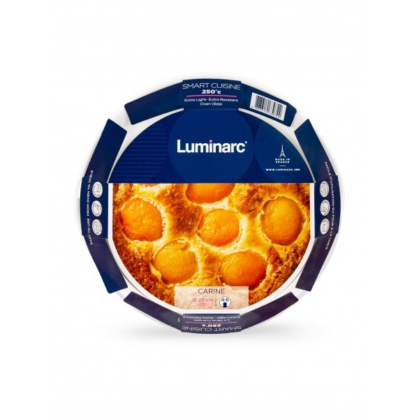 Форма д/запекания Luminarc Smart Cuisine 28х5см 2л круглая,стекло