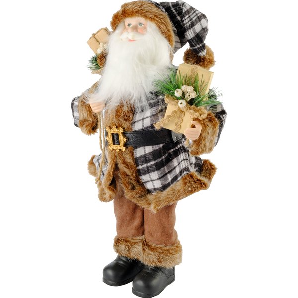 Фигура Дед Мороз с подарком 45см, SYSDLRA-1423016