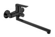 Смеситель для ванной ESKO Lagos Black LG31B в комплекте с душевыми аксессуарами