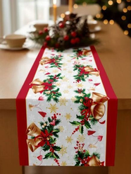 Дорожка на стол Морозная фантазия 50х150см хлопок