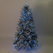 Ель искусственная Эмили 210см, флокированная, 350LED, ПЭ+ПВХ