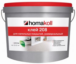 Клей Homakoll 208 универсальный для наполных покрытий 4кг