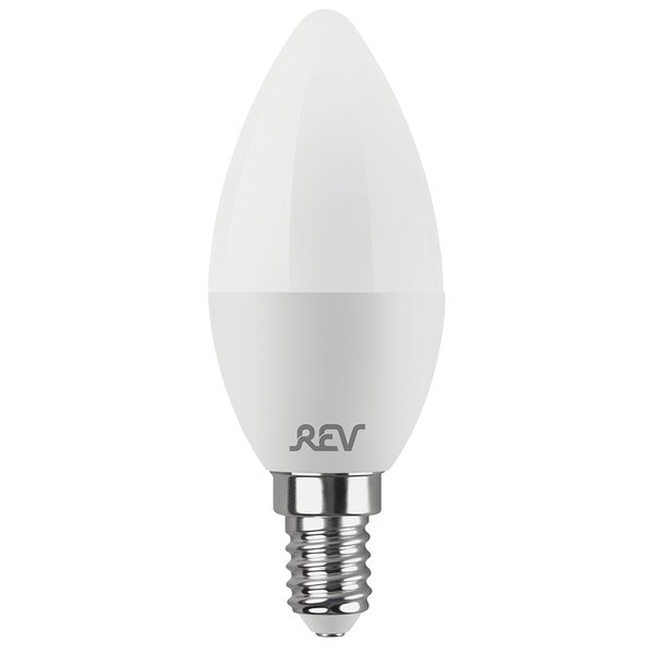 Лампа светодиодная REV 7Вт E14 свеча 6500K свет холодный белый