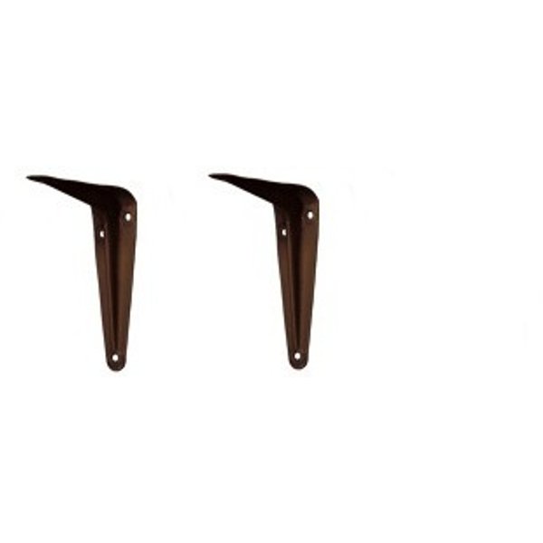 Кронштейн Larvij практичный 15х12,5см коричневый