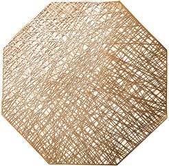 Салфетка сервировочная Niklen d38см золото