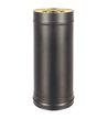 Сэндвич-труба BLACK d115х200,L-1м 0,8мм