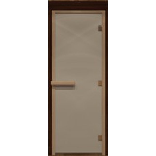Дверь для сауны Теплая ночь бронза матовая 190х70