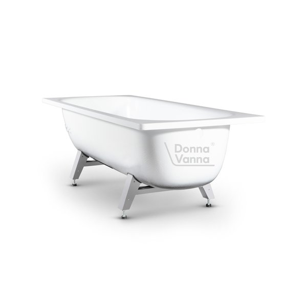 Ванна стальная Donna Vanna 1,4х0,7м с ножками