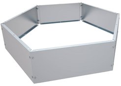 Клумба шестигранник 70см оцинкованный