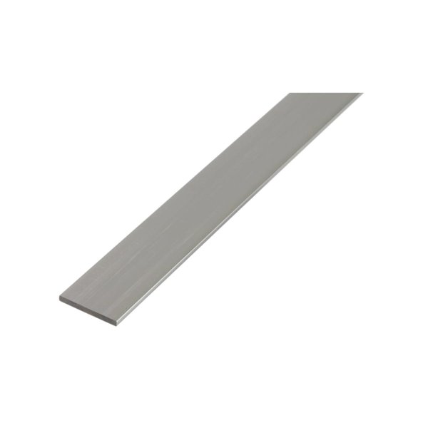 Профиль алюминиевый полоса 15х2 (1,0м)