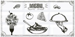 Декор настенный Vogue 20,1x40,5 Breakfast 4 13шт