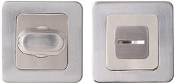 Фиксатор Code Deco WC-2207-CRM/CR квадрат хром матовый