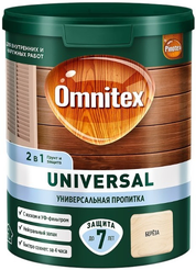 Пропитка для древесины Omnitex Universal 2в1 Береза 0,9л