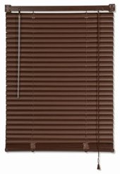 Жалюзи пластик коричневые 60х155/160 А