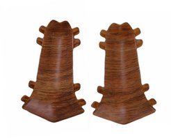 Угол внутренний LEXIDA 58мм флоу-пак Дуб 201 2шт