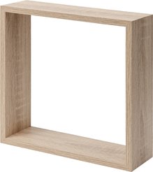 Набор полок Qually 30x30x10/27x27x10см/24x24x10 МДФ дуб сонома