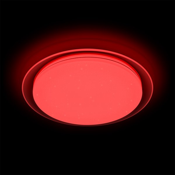 Люстра светодиодная 60Вт Ritter SATURN диммируемая с Алисой RGB с пультом ДУ 