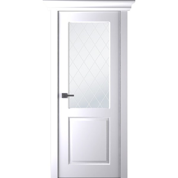 Дверь ДО Альта с утеплителем эмаль белая 600х2000мм