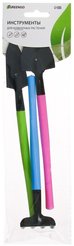 Набор инструментов для комнатных растений 3 предмета пластиковая рукоять МИКС 21см 4166780