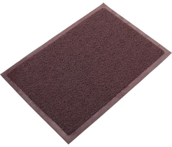Коврик ПВХ Vortex 50x70см коричневый