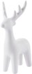 Фигурка керамическая Олень 15,3см, белый, SYTCC-3823163