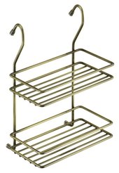 Полка двухъярусная малая Lemax MX-066 AB античная бронза