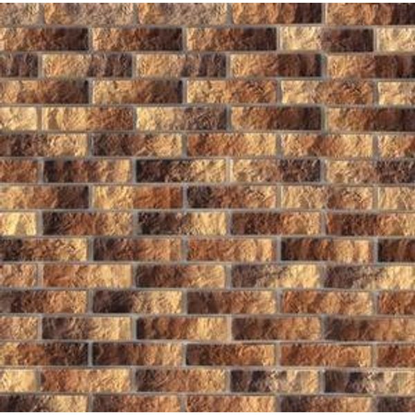 Плитка цементная декоративная Алтен брик (0,59м2) коричнево-медный 311-40 уп