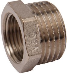 Футорка латунная V&G 1/2"х3/8" наружная-внутренняя резьба