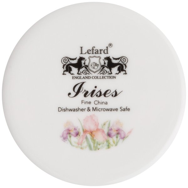 Салатник Lefard Irises 14х7см 650мл, белый, фарфор