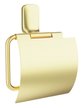 Держатель для туалетной бумаги с крышкой GOLD KLEBER