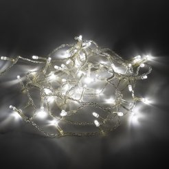 Электрогирлянда Нить внутренняя 10м 160LED холодный белый SYCL-207
