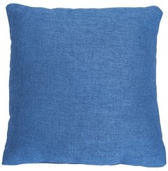 Подушка Лен 40x40 синий