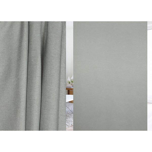 Ткань портьерная лен JAS S 2017-93-7/300 L светло-серый