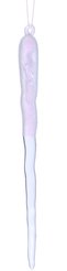 Украшение фигурное Сосулька 19,5см, белый, акрил, SYDC23-128