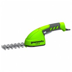 Ножницы аккумуляторные для травы и кустарников Greenworks G7,2HS
