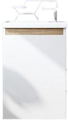 Тумба подвесная AM.PM X-Joy 45 см, M85A-FHX0451-WC0452WG с раковиной в комплекте