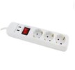 Удлинитель TDM У03В-USB 3 гн. 2USB разъема 1,5 м