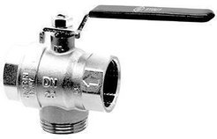 Кран шаровой Stout с фильтром 3/4 SVF 0001 000020