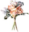 Композиция из искусственных цветов Lefard Розы нежно-розовые 30,5см