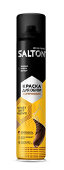 Краска д/обуви Salton д/замши, нубука, велюра 190мл коричневый