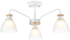 Люстра Ambrella light TR9562/3 WH/FR белый/белый матовый 3хE27