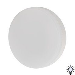 Лампочка светодиодная ЭРА GREEN LINE LED GX-12W-840-GX53 GL GX53 12 Вт таблетка яркий белый свет