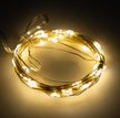 Электрогирлянда-нить струна 5м 50LED,тёплый белый,источник питания батарейки DS-50WW
