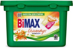 Капсулы д/стирки BiMAX 12шт 156г Оcмантус